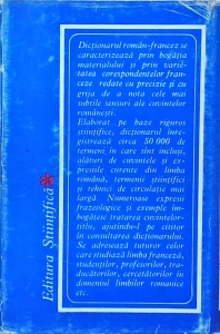 Elvira Balmus, Anca Georgescu-Fuerea, Zelma Kahane - Dictionar roman-francez - Img 2