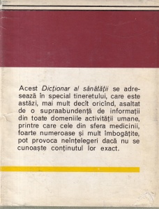 Eugen A. Pora - Dictionarul sanatatii - Img 2