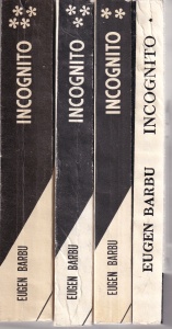 Eugen Barbu - Incognito, 4 volume