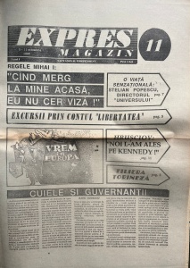 Expres Magazin, nr. 11, 5-11 octombrie 1990