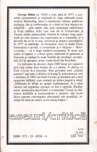 George Balan - In dialog cu Emil Cioran - Img 2