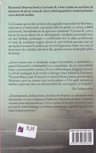 Guillermo Martinez - Moartea lenta a Lucianei B. - Img 2
