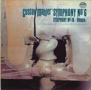 Gustav Mahler – Symphony no. 6 . Symphony no. 10 (Adagio). Vaclav Neumann, Czech Philharmonic Orchestra (doua viniluri)