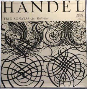 Handel, Ars Rediviva Ensemble – Trio Sonatas (boxset, 3 viniluri)