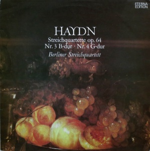Haydn, Berliner Streichquartett – Streichquartette Op. 64 Nr. 3 B-dur. Nr. 4 G-dur