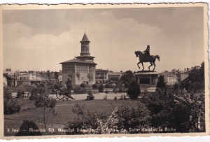 Iasi. Biserica Sft. Neculai Domnesc (scrisa 1940)