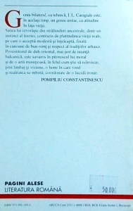 Ion Luca Caragiale - Nuvele (2001) - Img 2