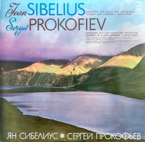 Jean Sibelius, Sergei Prokofiev - Concerto For Violin And Orchestra. Concerto No. 2 For Violin And Orchestra. London Symphony Orchestra, conductor: Gennady Rozhdestvensky, violin: Henryk Szeryng