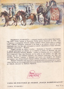 Karl Gjellerup - Pelerinul Kamanita. Roman din lumea indica - Img 2