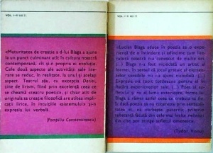 Lucian Blaga - Poezii. Teatru. Proza autobiografica, 2 volume - Img 2