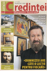 Lumea Credintei, nr. 11 (112), noiembrie 2012