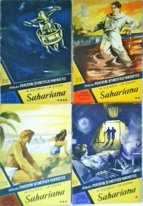 M. Solomon, I.M. Stefan - Sahariana. Colectia Povestiri stiintifico-fantastice, 4 volume