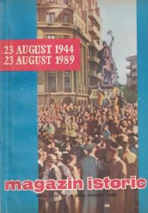 Magazin istoric, anul XXIII, numarul 8 (269), august 1989
