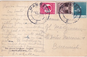 Mangalia. Marea agitata (circulata 1933) - Img 2