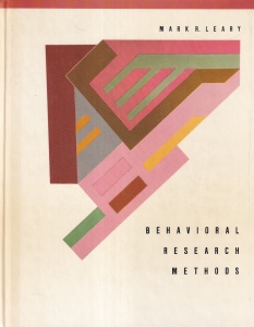 Mark R. Leary - Behavioral Research Methods