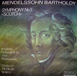 Mendelssohn Bartholdy – Symphony No 3 .Scotch. Simfonia nr. 3 in La Minor, Op. 56 „Scotiana”. The Symphony Orchestra of the Arad Philharmonic. Conductor Nicolae Boboc