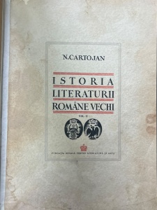 N. Cartojan - Istoria literaturii romane vechi, 3 volume in coligat (1940, 1942, 1945) - Img 3