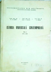 N. Z. Lupu - Istoria universala contemporana (volumul 1, 1917-1945)