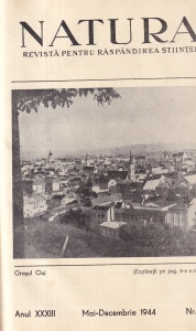 Natura. Revista pentru raspandirea stiintei, anul XXXIII, nr. 1, 2, 3-4, 5-12, ianuarie-decembrie 1944 (an complet, in coligat) - Img 5