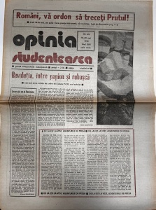 Opinia Studenteasca, nr. 25, 16-20 mai 1990