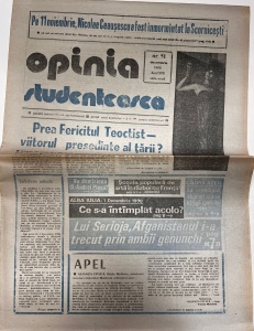 Opinia Studenteasca, nr. 51, decembrie 1990