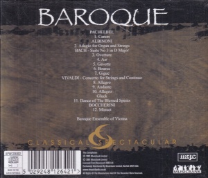 Pachelbel, Albinoni, Bach, Vivaldi - Baroque - Img 2