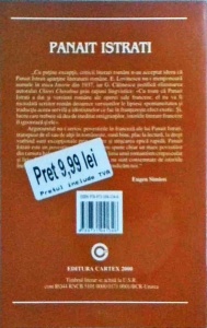 Panait Istrati - Codin. Ciulinii Baraganului - Img 2