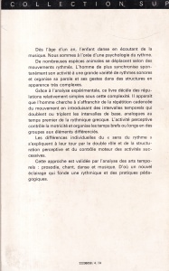Paul Fraisse - Psychologie du rythme - Img 2