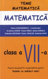 Petrus Alexandrescu - Matematica. Clasa a VII-a. partea a II-a