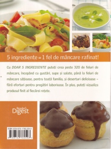 Rachel Lane - Doar 5 ingrediente, peste 300 retete. Arta culinara cu efort minim - Img 2