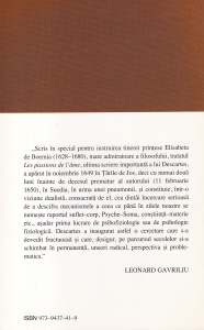 Rene Descartes - Tratat despre sentimente - Img 2