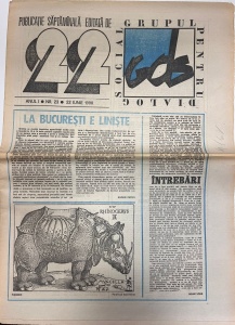 Revista 22, nr. 23, 22 iunie 1990