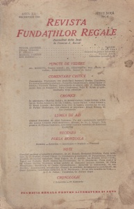 Revista Fundatiilor Regale, anul XIII, nr. 3, martie 1946