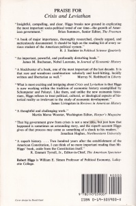 Robert Higgs - Crisis and Leviathan: Critical Episodes in the Growth of American Government - Img 2