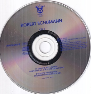 Robert Schumann – Symphony No. 3. Violin Concerto. Cello Concerto (3 CD) - Img 4