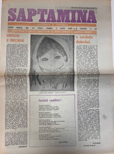 Saptamana, nr. 22, 2 iunie 1989