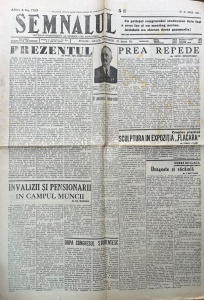 Semnalul. Cotidian independent al democratiei romanesti, nr. 1789, 22 martie 1948