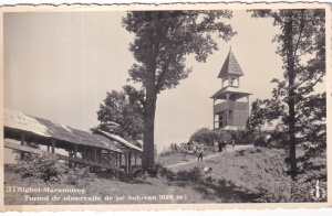 Sighet-Maramures. Turnul de observatie de pe Solovan (616 m.) (1937, necirculata)