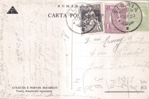 Sinaia Castelul Peles (circulata 1927) - Img 2