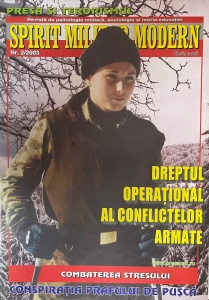Spirit Militar Modern, nr. 2, 2003. Revista de psihologie militara, sociologie si teoria educatiei