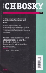 Stephen Chbosky - Jurnalul unui adolescent timid - Img 2