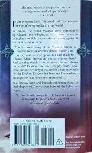 Steven Erikson - Dust of Dreams - Img 2