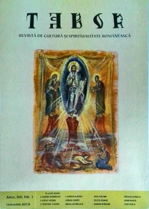 Tabor. Revista de cultura si spiritualitate romaneasca, anul XIII, nr. 1, ianuarie 2019