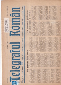 Telegraful roman, nr. 21-22, mai 1984. Foaie religioasa editata de Arhiepiscopia Ortodoxa Romana a Sibiului