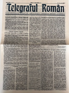 Telegraful roman, nr. 25-26/1988, 1 iulie 1988. Foaie religioasa editata de Arhiepiscopia Ortodoxa Romana a Sibiului