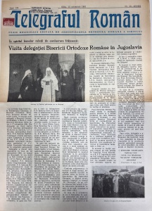 Telegraful roman, nr. 39-40, octombrie 1981. Foaie religioasa editata de Arhiepiscopia Ortodoxa Romana a Sibiului