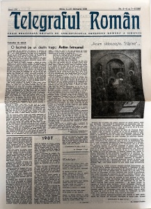 Telegraful roman, nr. 5-6 si 7-8/1988, 1-15 februarie 1988. Foaie religioasa editata de Arhiepiscopia Ortodoxa Romana a Sibiului