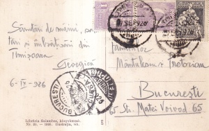 Timisoara. Gara Domnita Elena (circulata 1926) - Img 2