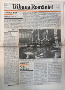 Tribuna Romaniei, nr. 201, 15 martie 1981