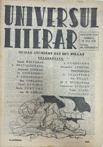 Universul Literar, anul LIV, nr. 14-15, 20 mai 1945